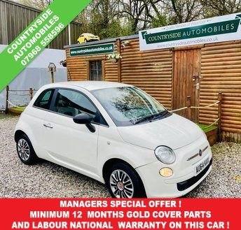 2014 Fiat 500 1.2 Pop Hatchback 3dr Petrol Manual Euro 6 (s/s) (69 bhp) Hatchback Petrol Manual