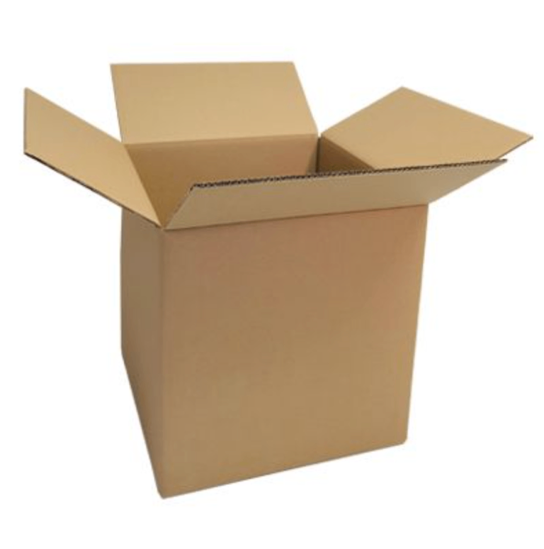 image for 10 X Large Cardboard House Moving Boxes HEAVY DUTY Double Wall 610 x 610 x 610mm