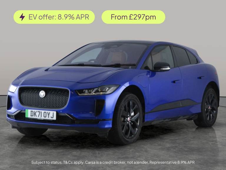 2022 Jaguar I-Pace 400 90kWh HSE Black SUV 5dr Electric Auto 4WD (400 ps) - HEAT AND COOL SEAT Su...