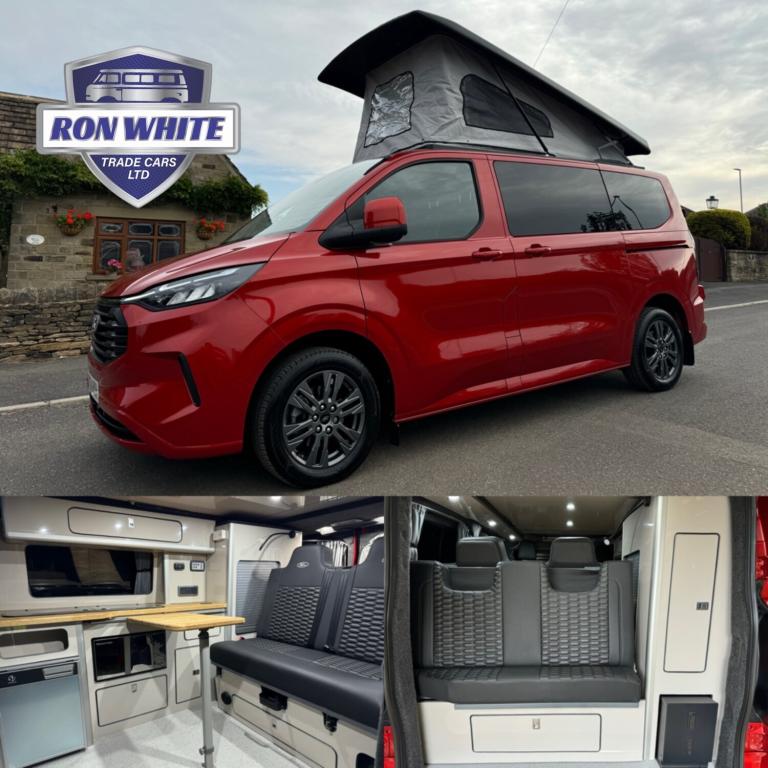 2024 Ford Transit Custom 2024 FORD TRANSIT CUSTOM 2.0 EcoBlue LIMITED CAMPER VAN EURO 6 CAMPER VA...