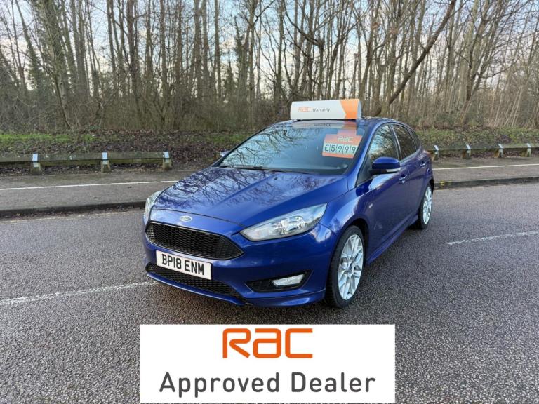 2018 Ford Focus 1.0 EcoBoost 140 ST-Line Navigation 5dr HATCHBACK PETROL Manual