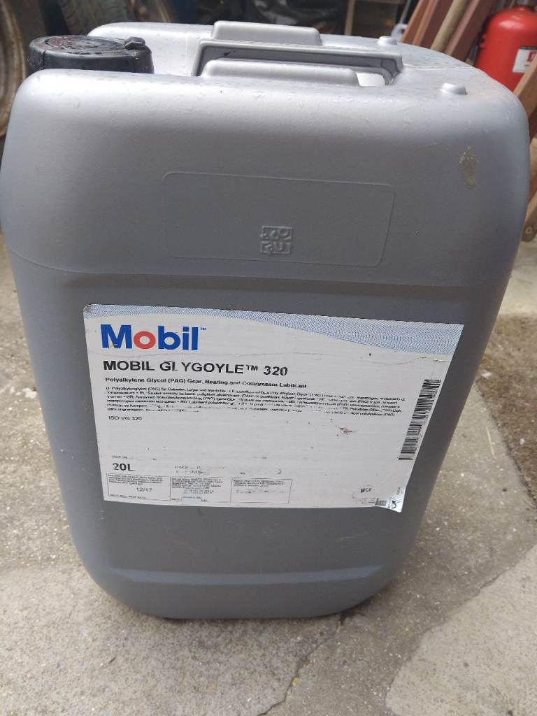 MOBIL GL YGOYLE tm 320 gear compressor premium oil 20ltr