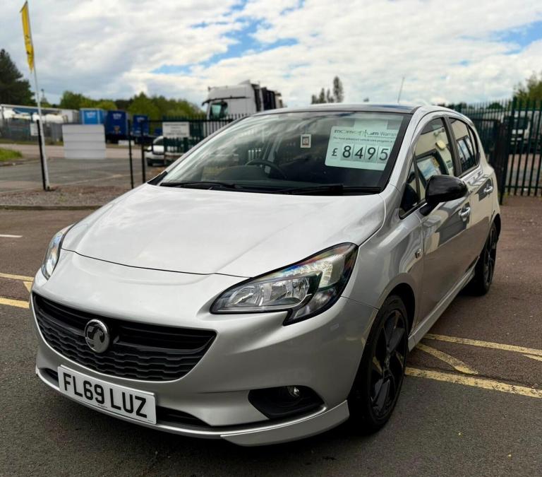 2019 Vauxhall Corsa 1.4i SRi VX Line Nav Black Euro 6 (s/s) 5dr HATCHBACK Petrol Manual