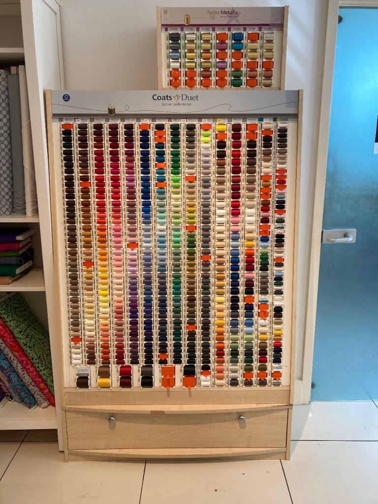 Coats Sewing Thread Display Cabinet