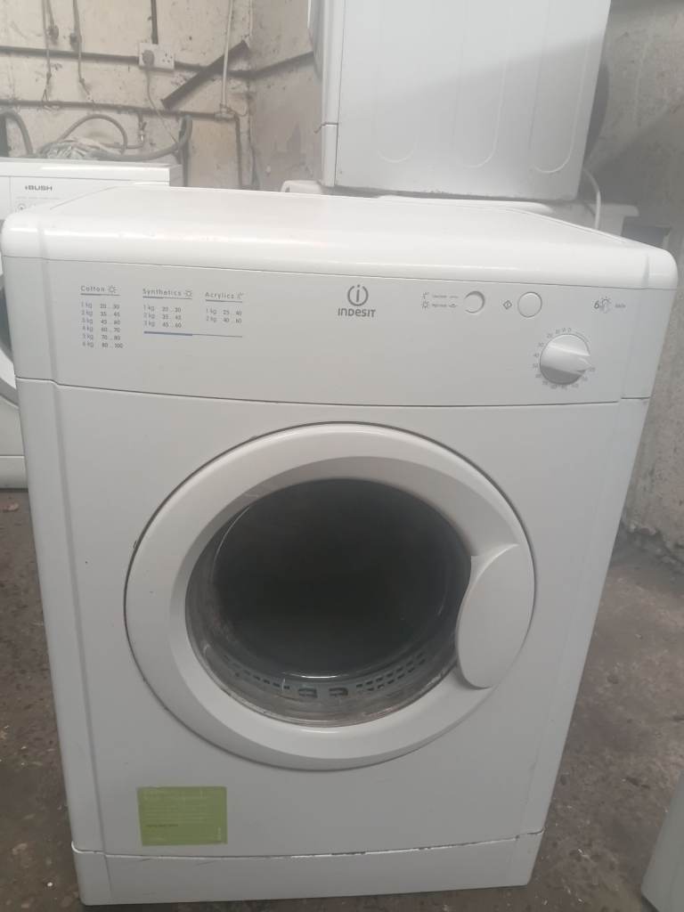 Indesit Tumble Dryer – White, Good Condition