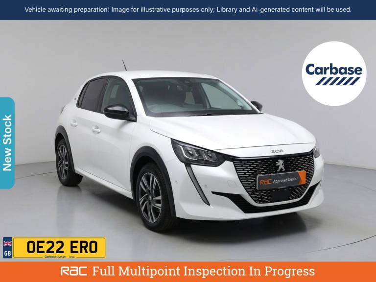 2022 Peugeot E-208 50kWh GT Hatchback 5dr Electric Auto (7kW Charger) (136 ps) Hatchback ELECTRIC...