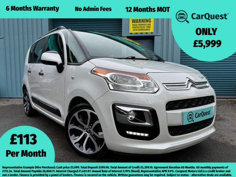 2015 Citroen C3 Picasso 1.6 HDi 8V Selection 5dr MPV DIESEL Manual