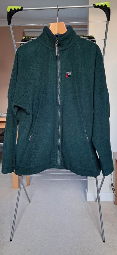 Spray Way Men's Green Fleece jacket