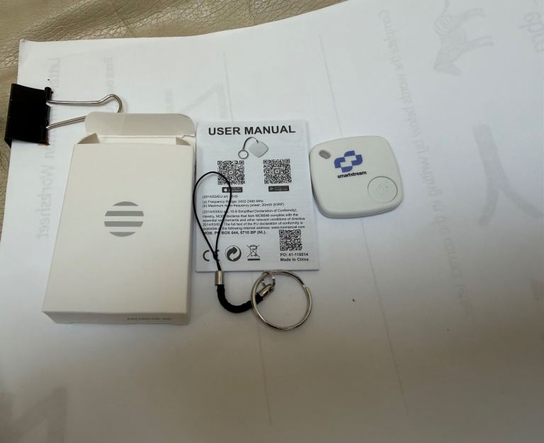 Brand New Smartstream Bluetooth Key Finder Tracker (MOB MO8648) - RRP £24.99