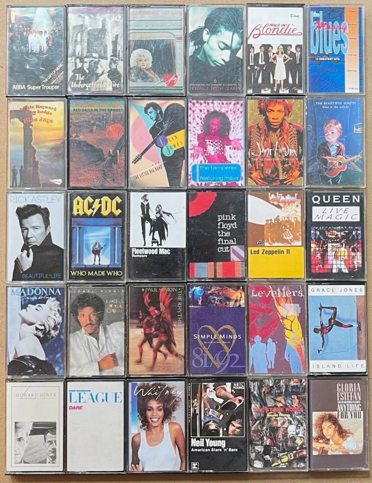 Wanted: Old Cassette Tapes (Attic & Garage Clearances)