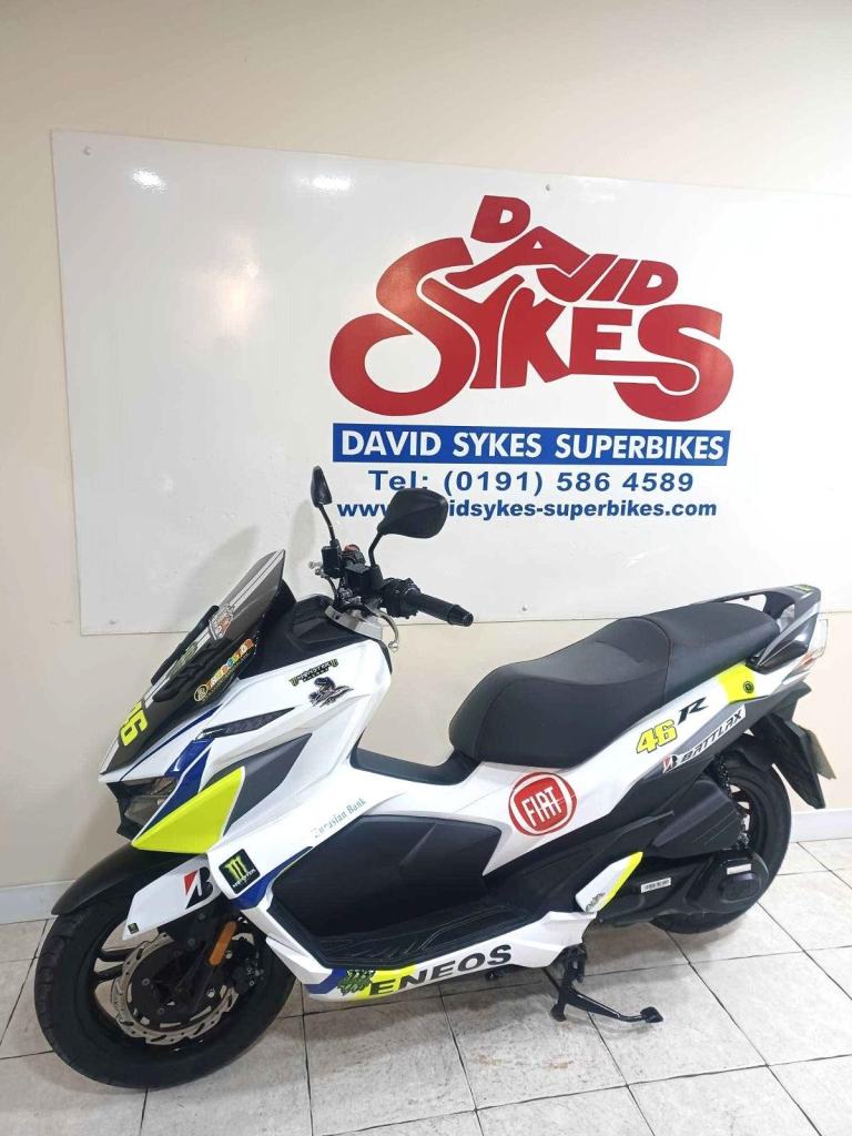 Sym JET X 125  ROSSI REP LTD EDITION 24-REG ONLY 1096 MILES £2499.OTR