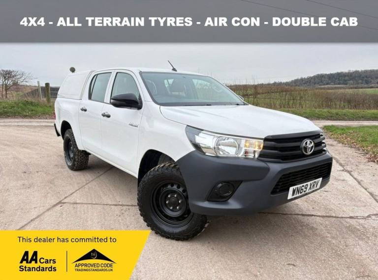 2019 69 TOYOTA HI-LUX 2.4 D-4D ACTIVE PICKUP EXTENDED CAB 4DR DIESEL MANUAL 4WD 
