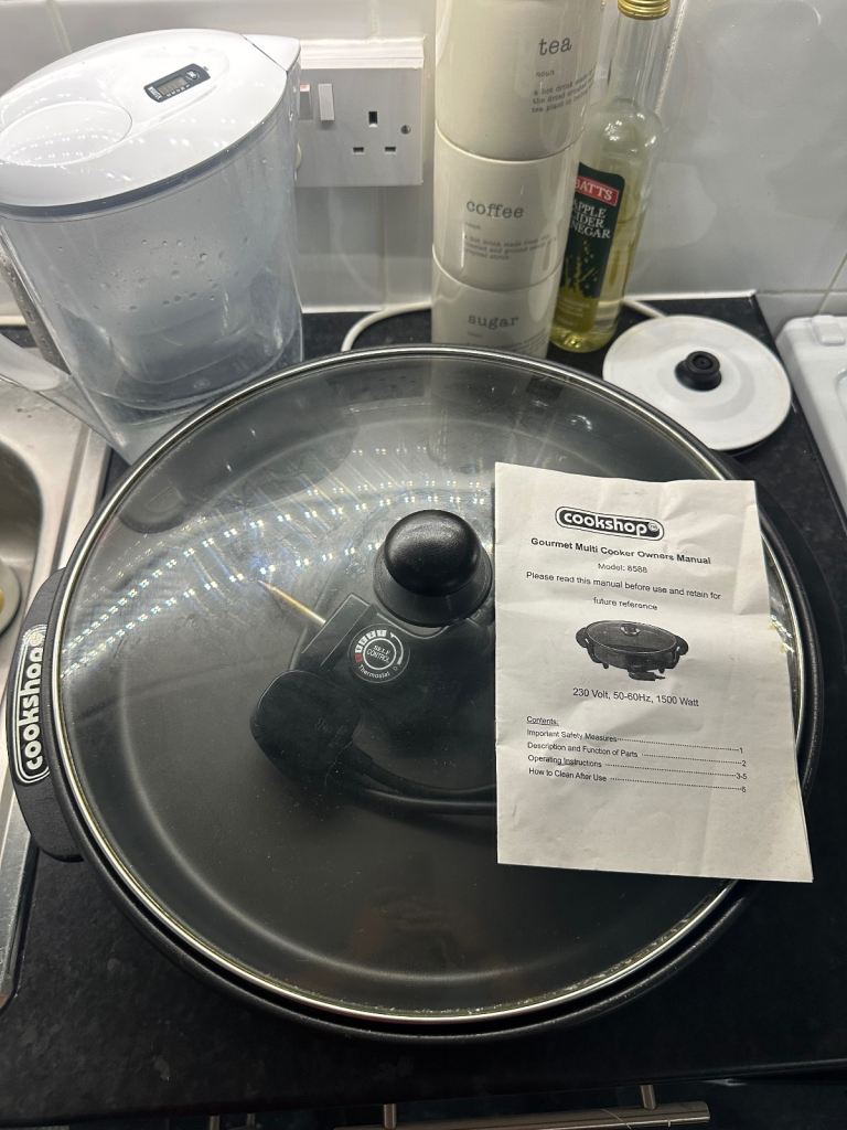 image for Cookshop electric Gourmet non stick Multi Cooker 