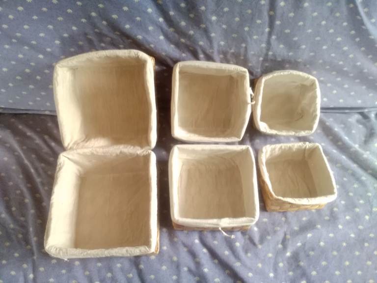 Baskets for storage 