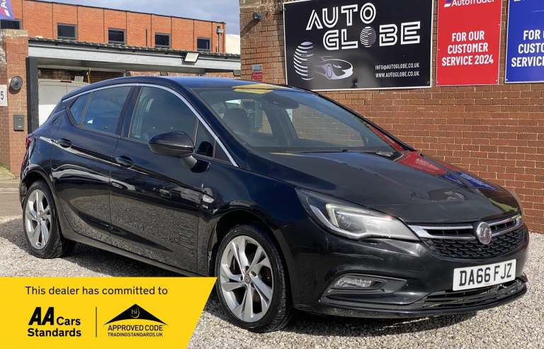 2016 Vauxhall Astra 1.4i Turbo SRi Nav Euro 6 5dr HATCHBACK Petrol Manual