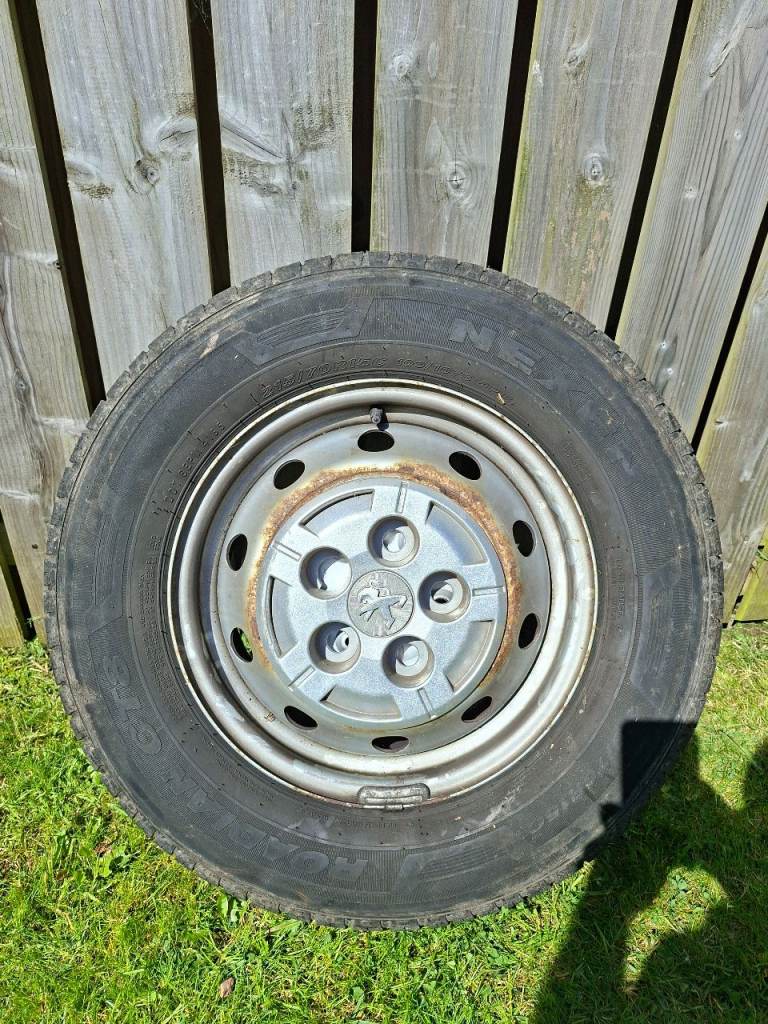 4x Peugeot boxer steel rims 2021