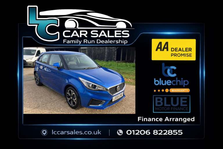2020 MG MG3 1.5 VTi-TECH Exclusive 5dr [Navigation] HATCHBACK PETROL Manual