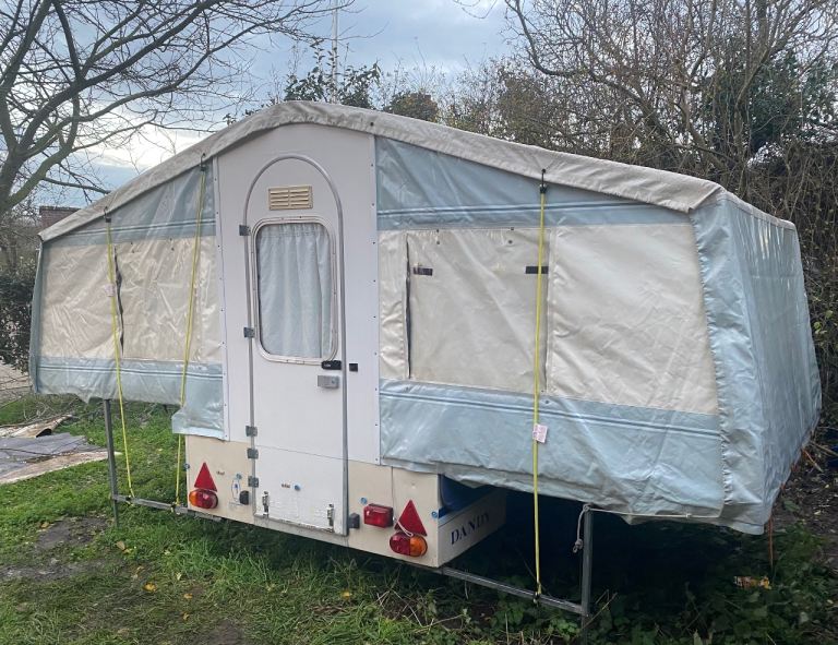 image for Dandy folding camper in good condition.