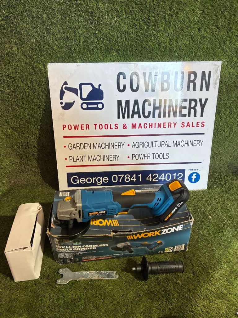 Workzone Cordless Planer & Grinder Unused in Box £20 Each 