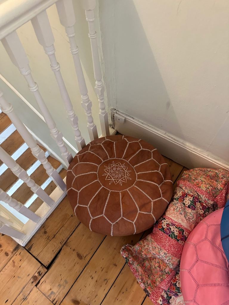Moroccan pouffes 