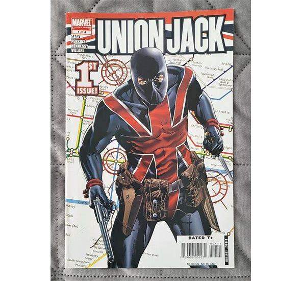 Union Jack 1 (Marvel Comics, 2006) Gage Perkins Hennessy Villari