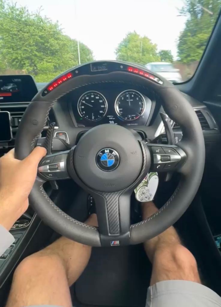 Bmw m performance steering wherl