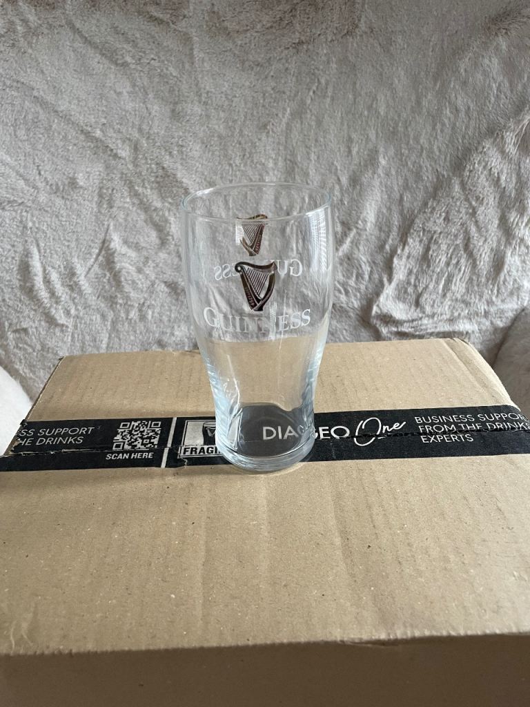 12 x Guinness Glasses
