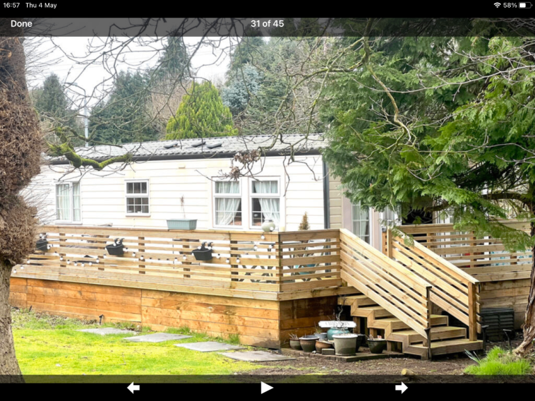 Static Caravan for sale.