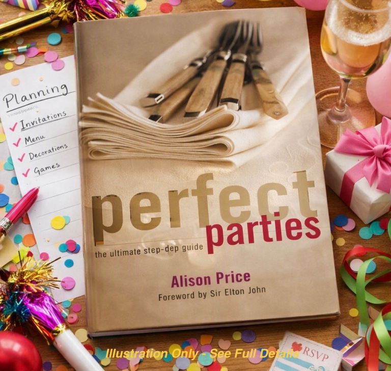 Host Like a Star | Perfect Parties | Alison Price | 175 Pages | Immaculate Copy 