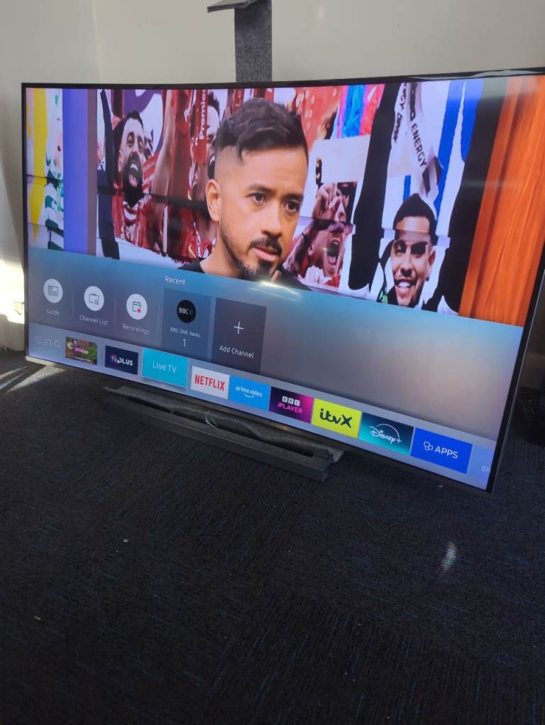 Samsung 55 inch "curve" smart TV 