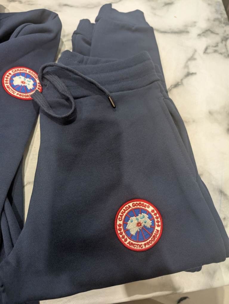 Navy Canada Goose Tracksuit 