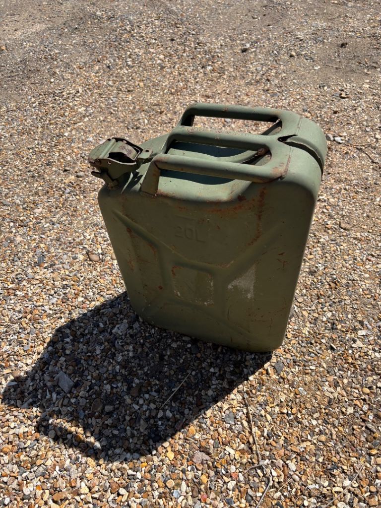 Metal Jerry can - 20 litres