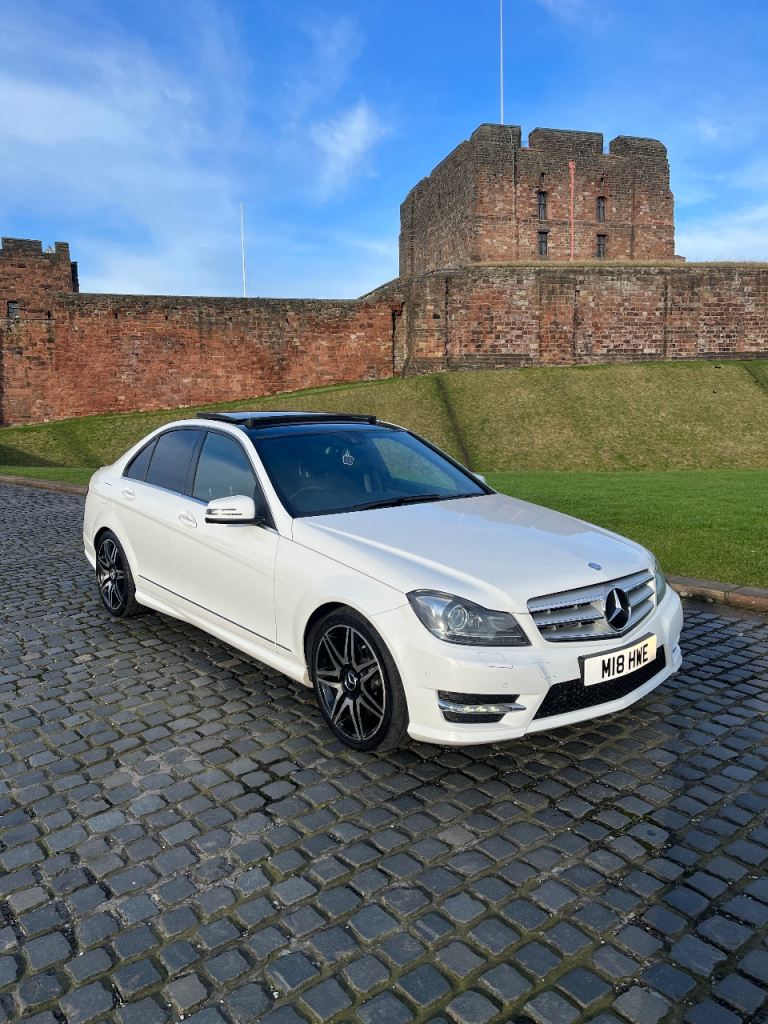 Mercedes-Benz C Class 2.1 C220 BlueEfficiency AMG Sport Plus G-Tronic+ Euro 5 (s/s) 4dr 99,218Miles 