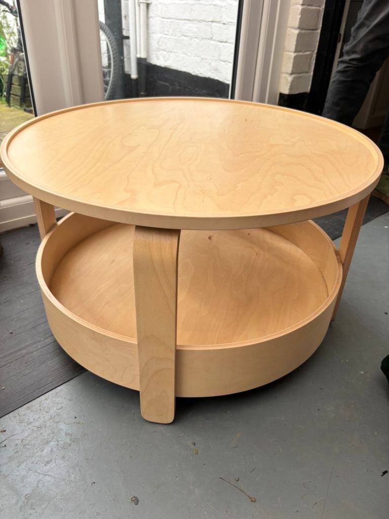 Round coffee table 