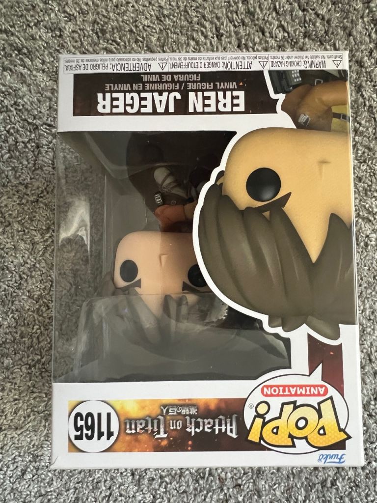 Attack on Titan Eren Jaeger Funko pop head 