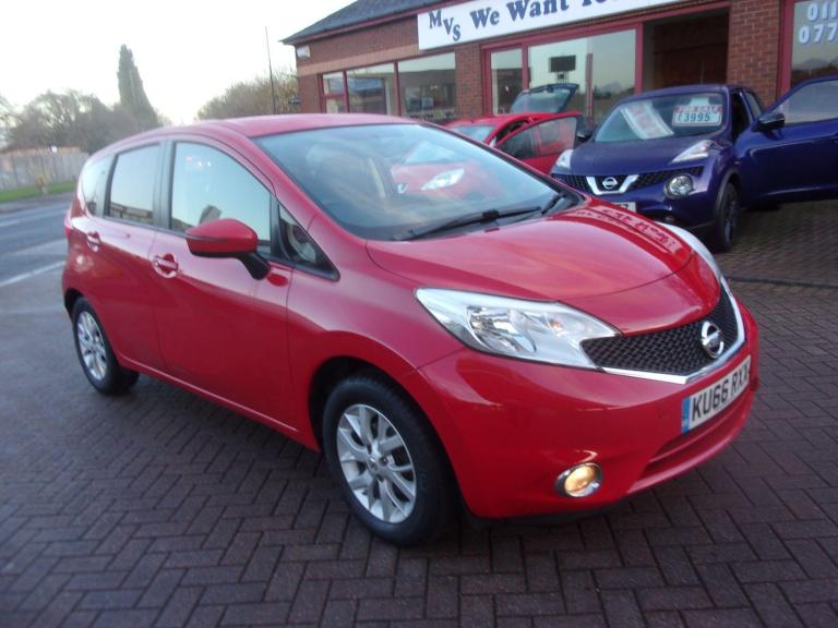 2016 Nissan Note 1.2 Acenta Euro 6 (s/s) 5dr MPV Petrol Manual