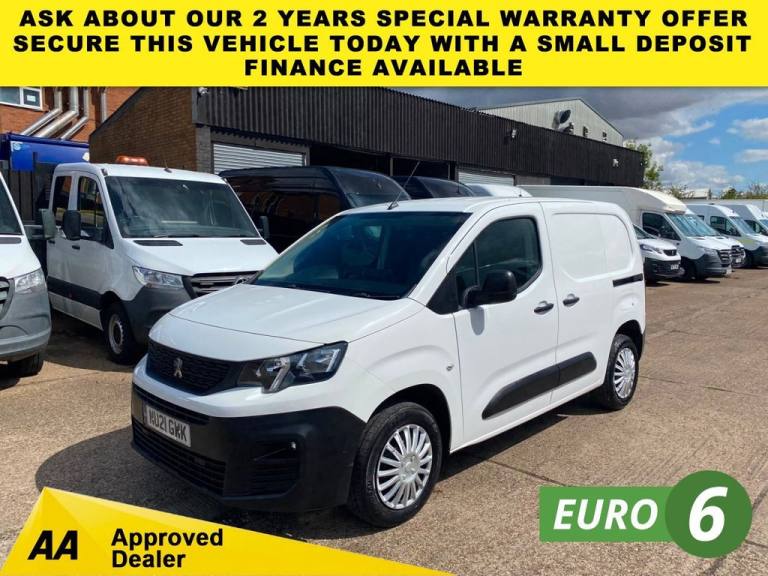 2021 21 PEUGEOT PARTNER 1.5 BLUE HDI PROFESSIONAL L1 SWB 100BHP. AIRCON. SENSORS