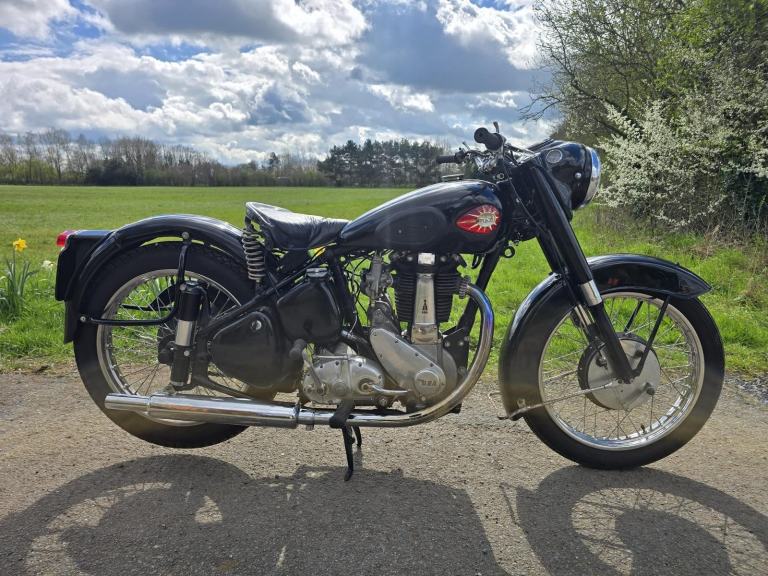 1952 BSA M33 Plunger – 500cc OHV – Runs & Rides – Restored