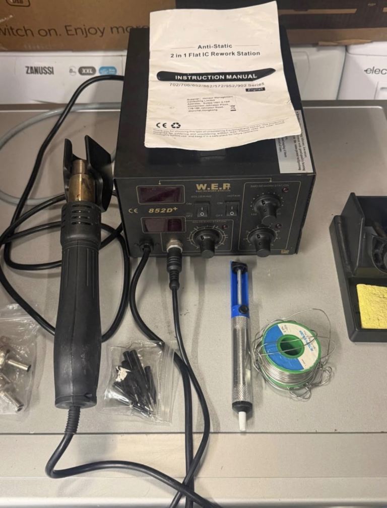 Anti-Static 2 in 1 Flat IC Rework Station 