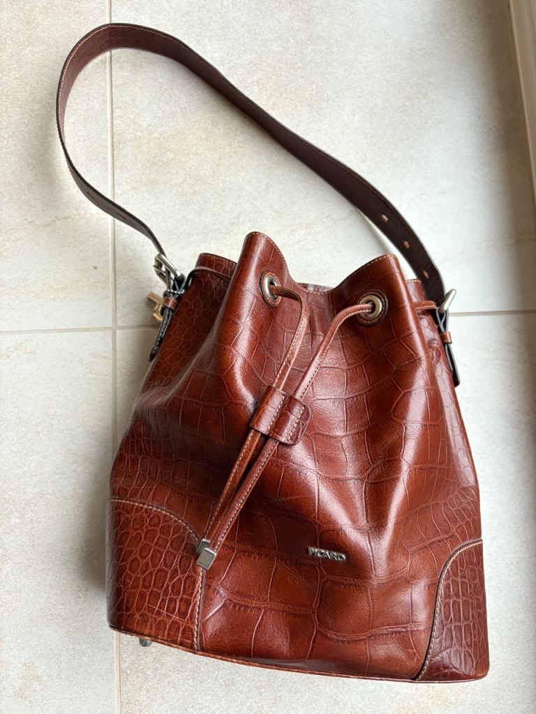 Stunning Picard leather handbag, immaculate condition 