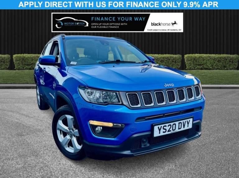 2020 20 JEEP COMPASS 1.4T MULTIAIRII LONGITUDE SUV 5DR PETROL MANUAL EURO 6 (S/S