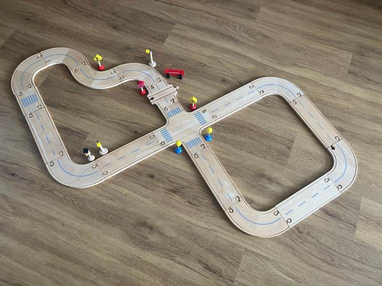 Brio COMPATIBLE Wooden Road Track