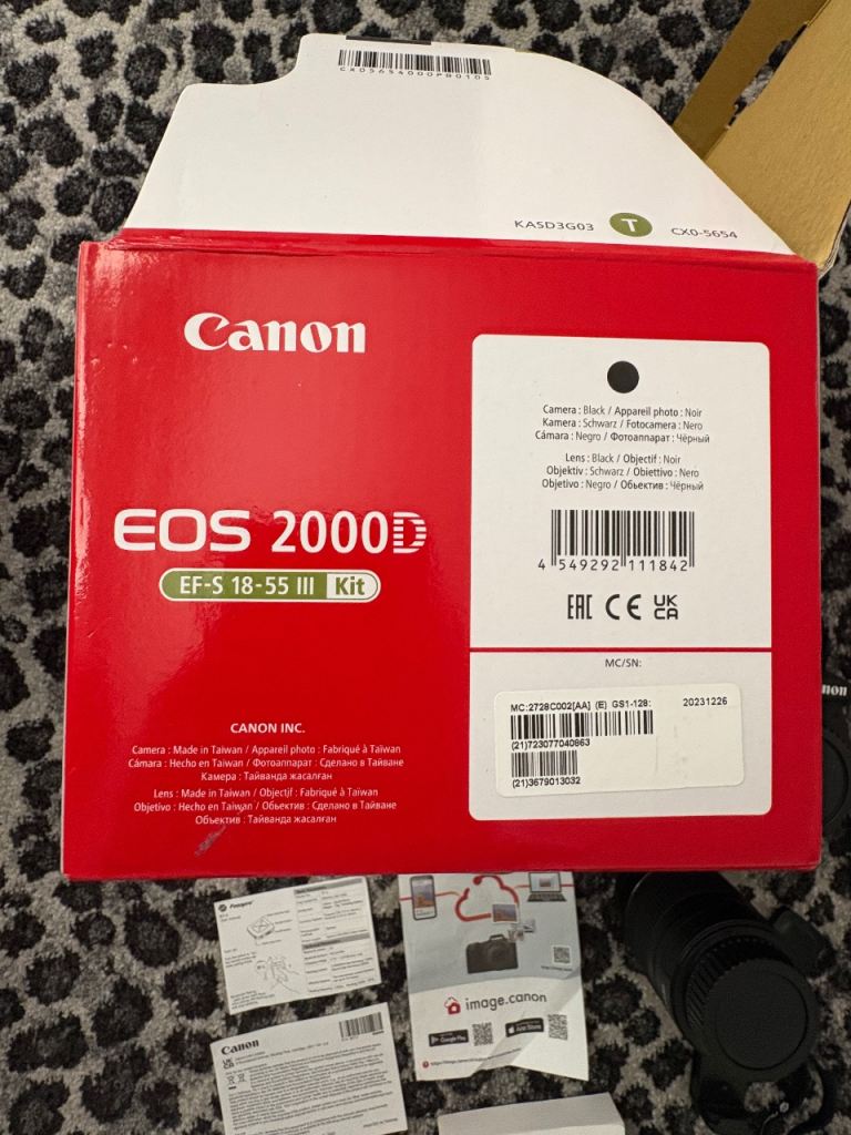 Canon  camera kit 