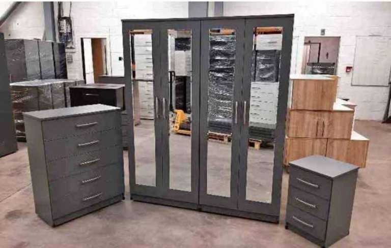 Brand New 2 To 10 Doors Wardrobe Available in Stock