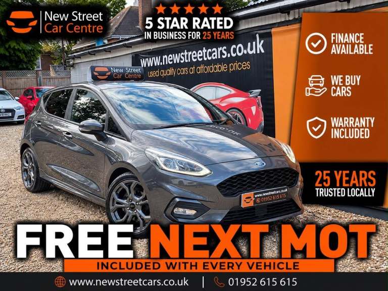 2018 Ford Fiesta 1.0 EcoBoost ST-Line 5dr HATCHBACK PETROL Manual