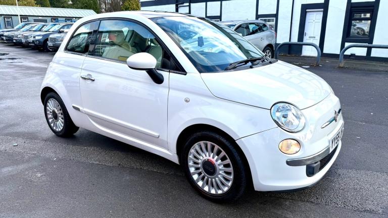 2010 Fiat 500 1.2 Lounge 3dr HATCHBACK Petrol Manual