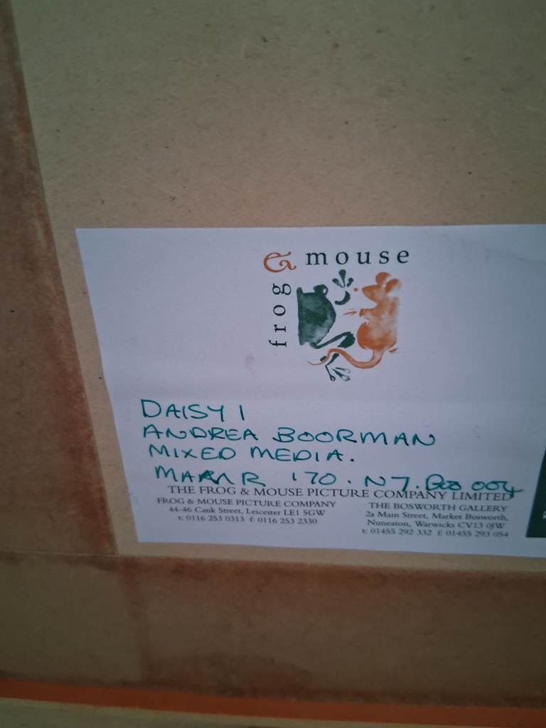 Andrea Boorman Mixed Media Daisy 1