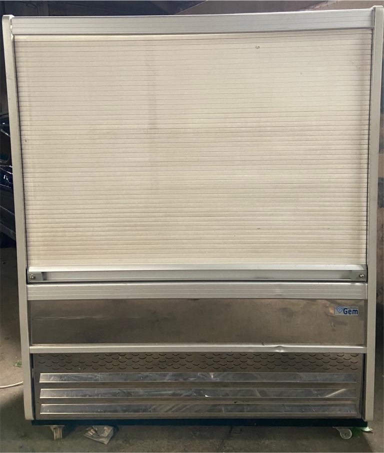 Williams Slimline Gem Multideck White with Security Shutter Width 151