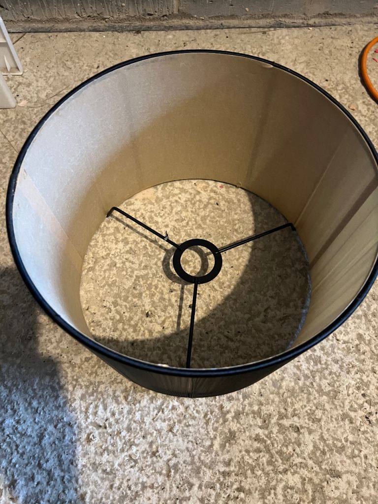 Pleated Silk Effect Fabric Empire Drum Lampshade Table or Ceiling Light Shade