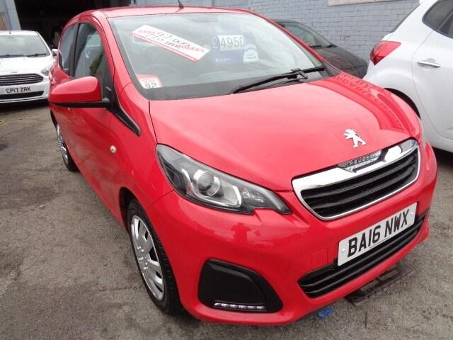 2016 Peugeot 108 1.0 Active 5dr LOW MILEAGE HATCHBACK Petrol Manual